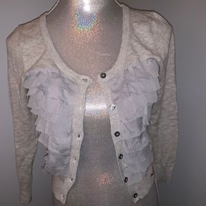 Hollister Cardigan Grey